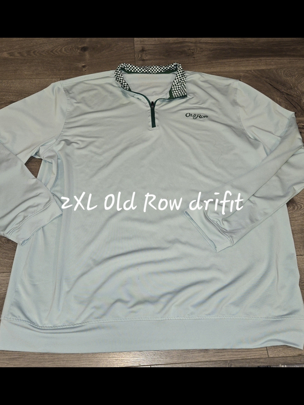 Men's Light Green Old Row Quarter-Zip
